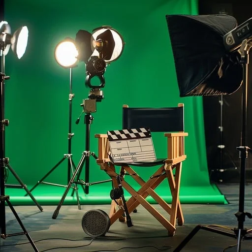 扣扣传媒专业拍摄棚内景